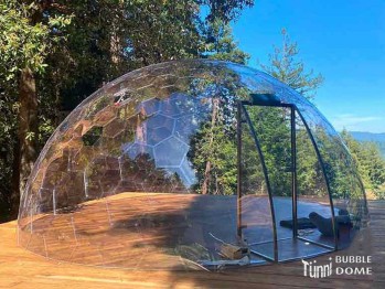 Tünni Bubble Dome Ø 8m Höhe 4.5m