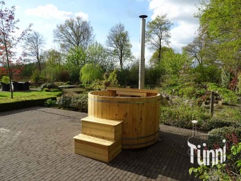 TÜNNI RUND für Ø 160cm, Hotpot; Badefass; Badezuber; Badebottich; Hottub; Hot tub kaufen; Holzbadewanne; Badetonne; Hot Tubs; Alpenbad; Hotpot kaufen; Hotpot Schweiz; Garten Holzbad; Bain nordique; bain finlandais; Ofuro; spa en bois