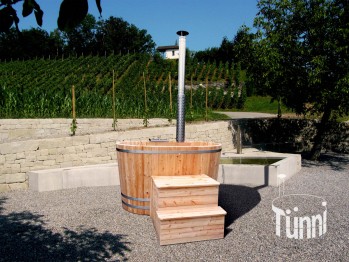 TÜNNI OVAL KONISCH für 2 Personen, Hotpot; Badefass; Badezuber; Badebottich; Hottub; Hot tub kaufen; Holzbadewanne; Badetonne; Hot Tubs; Alpenbad; Hotpot kaufen; Hotpot Schweiz; Garten Holzbad; Bain nordique; bain finlandais; Ofuro; spa en bois