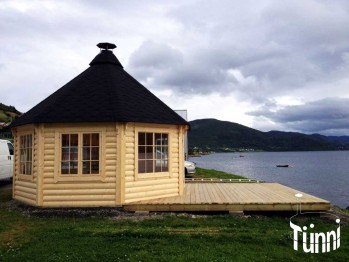 Pavillon 16.5 m², Grillkota, pavillon, grillpavillon, Grillhütte, Kota, Grill Blockhaus, pavillon bausatz, Pavillon selber bauen, Grillkota kaufen, grillhütte kota, grillpavilion holz, Grillkota holz, grillkota preis, kombikota, Gartenhaus, pavilion, Pavi