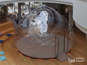 PEAK DOME, Ø 7.5 m, Höhe 4.7m, mit Glastüre