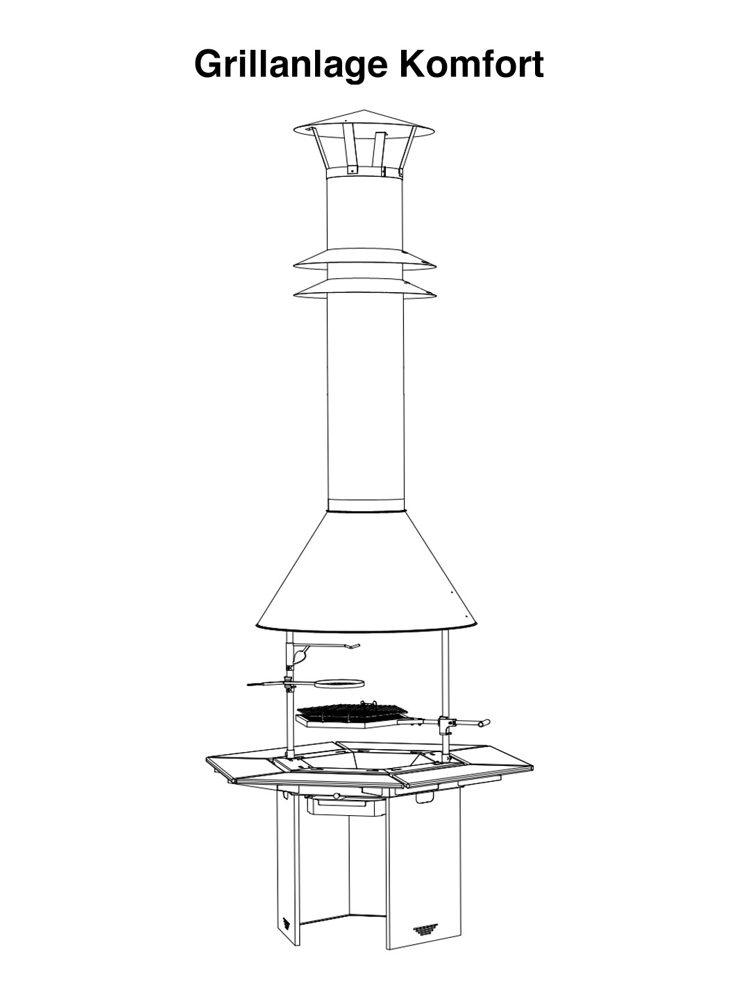 Grillanlage Komfort