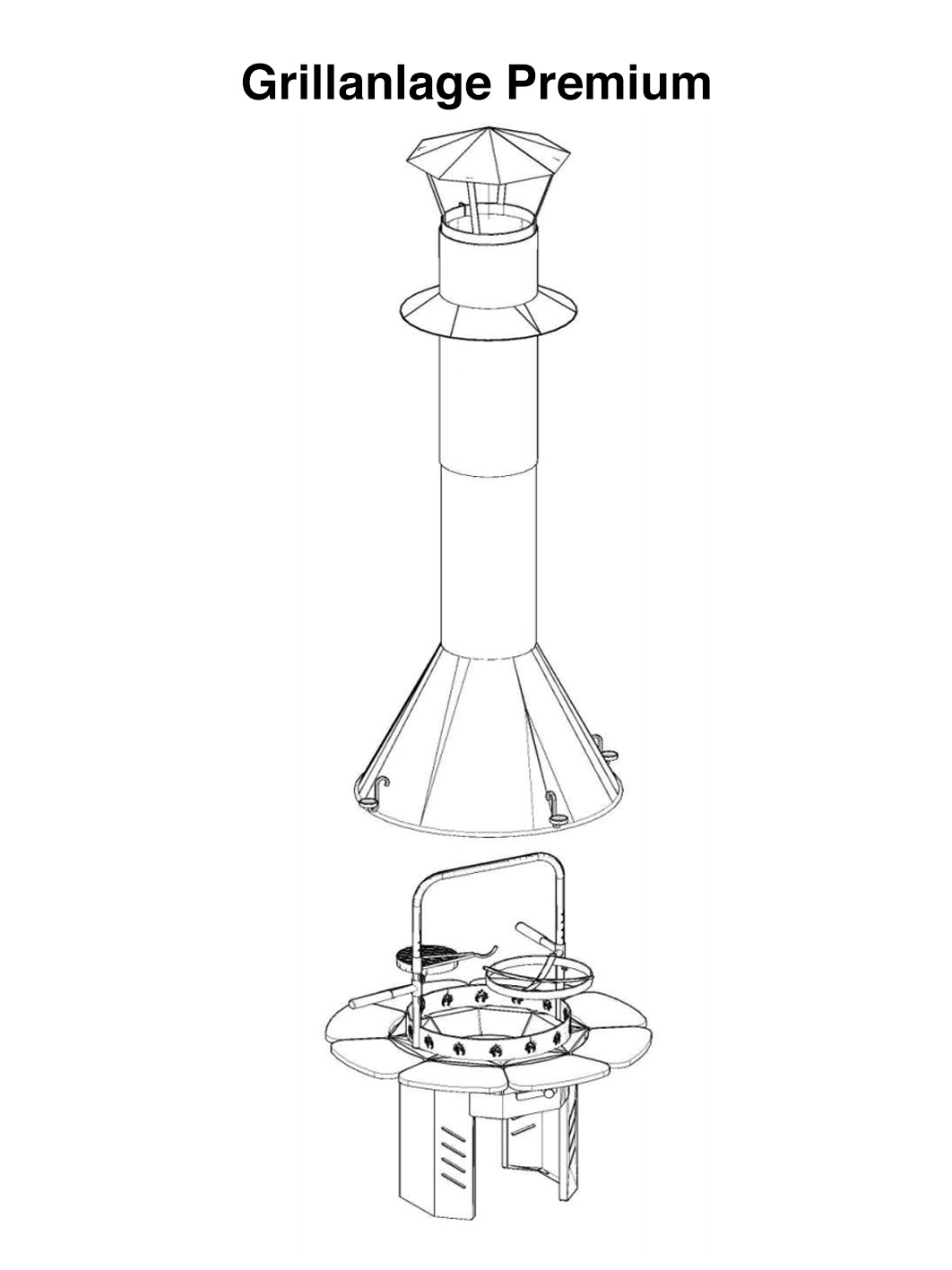 Grillanlage Premium