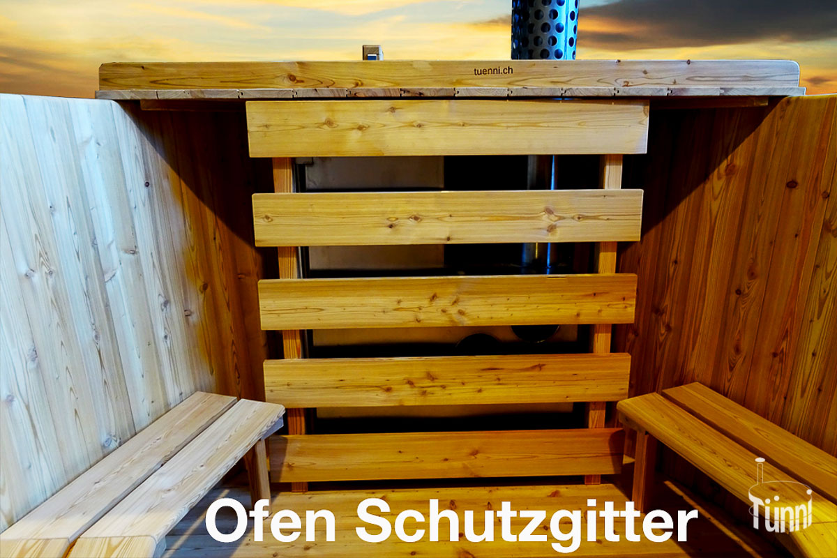 Ofen Schutzgitter aus Holz Ofen Schutzgitter aus Holz