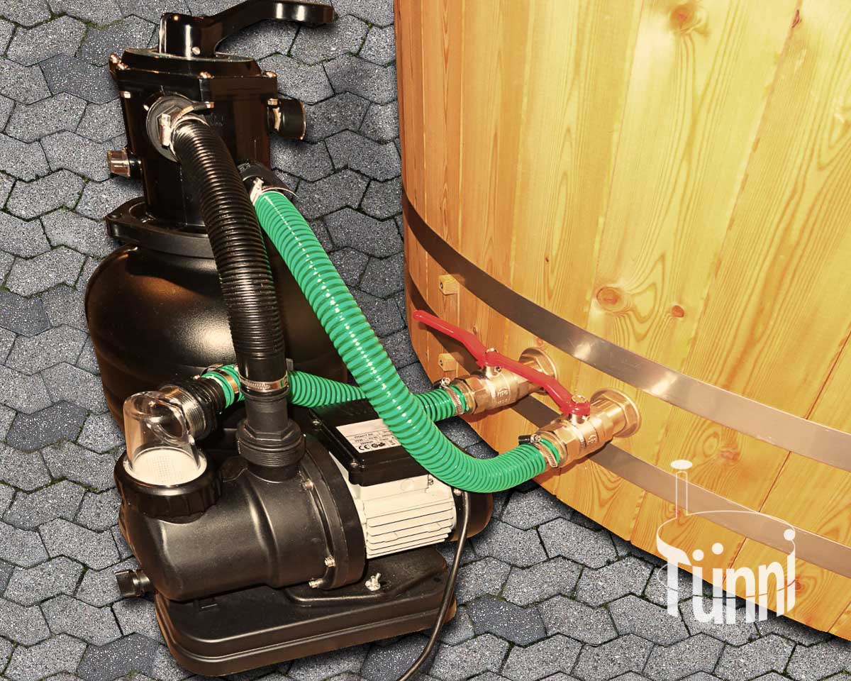 Hotpot Sandfilteranlage Set