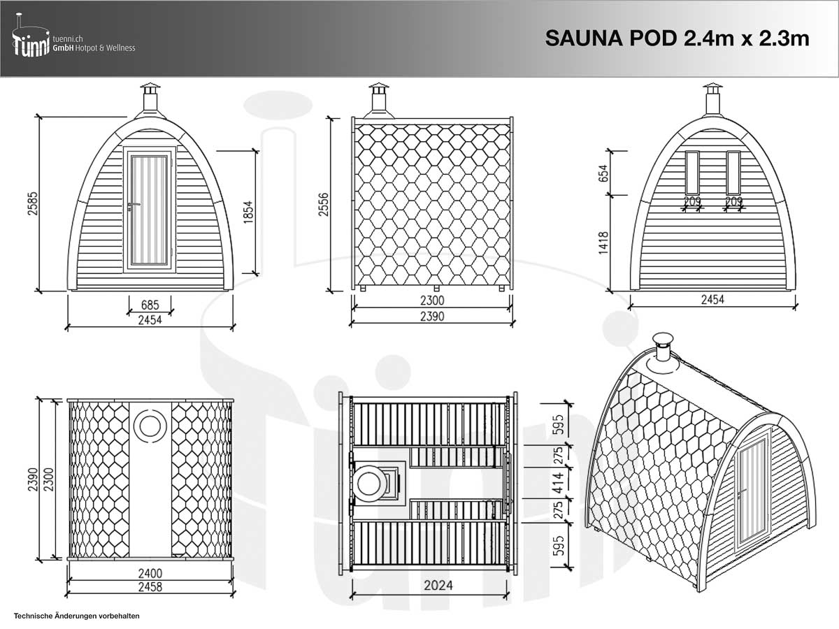 Sauna Pod_2-4x2-3m_WZ Sauna Pod_2-4x2-3m_WZ
