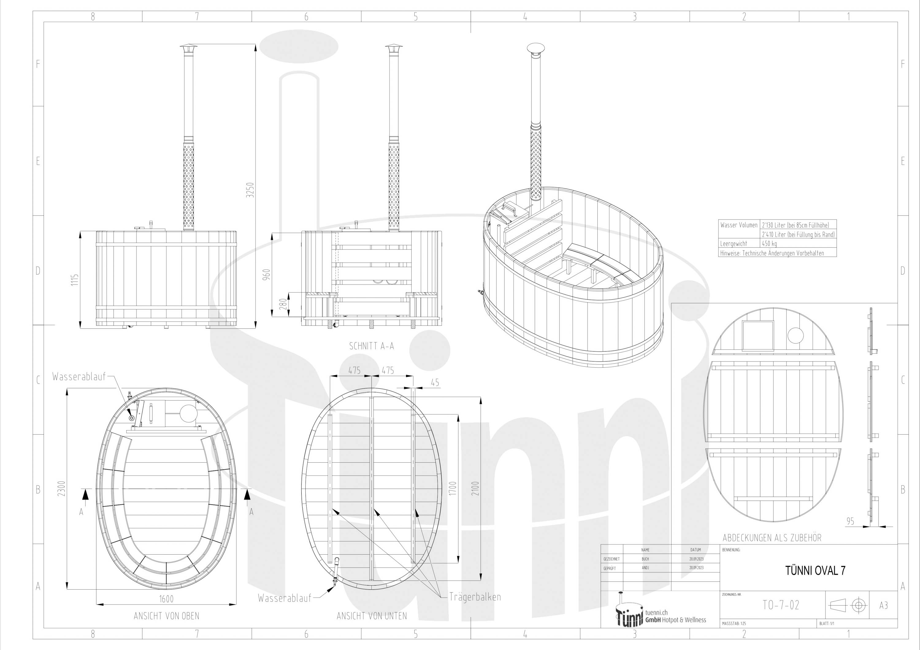 Hotpot Oval 7 Personen