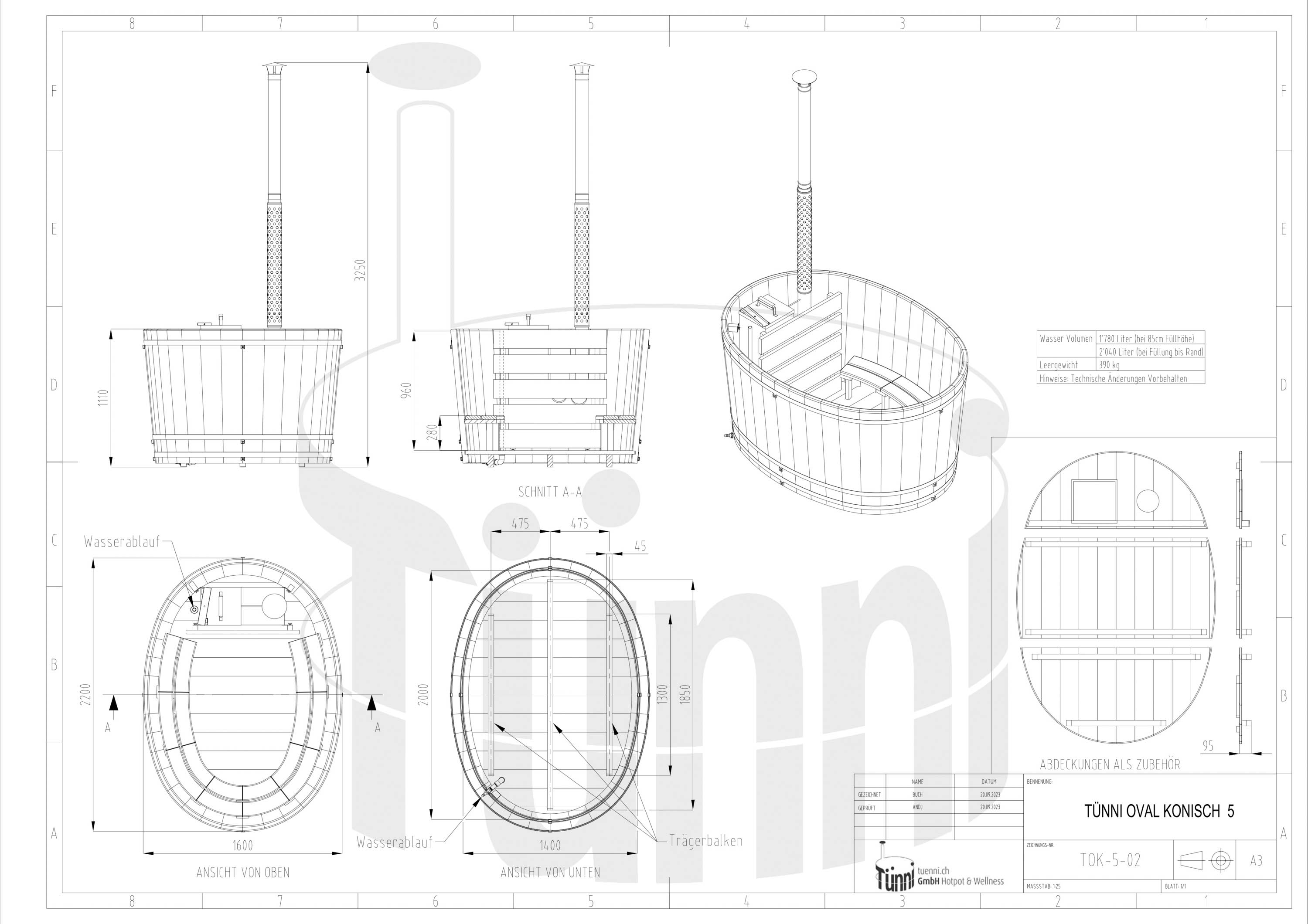Hotpot Oval Konisch 5 Personen