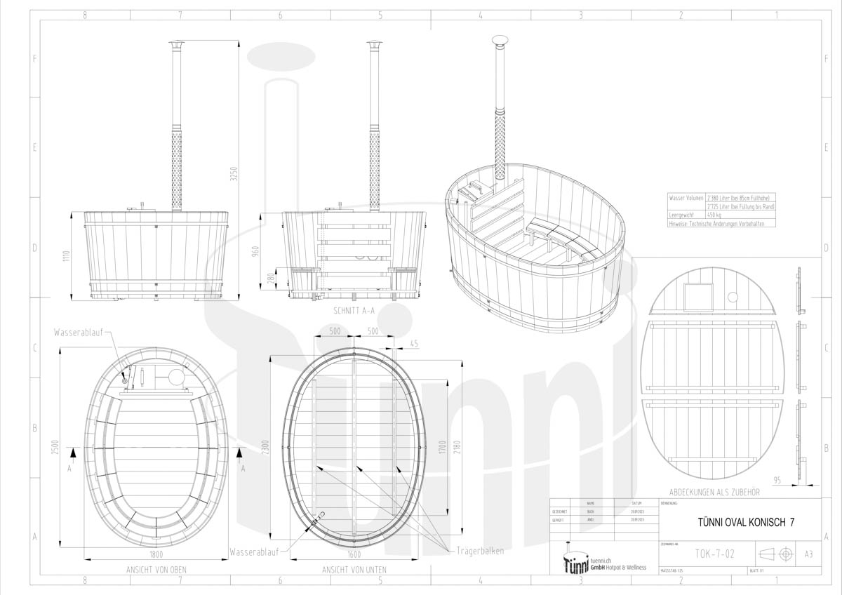 Hotpot Oval Konisch 7 Personen