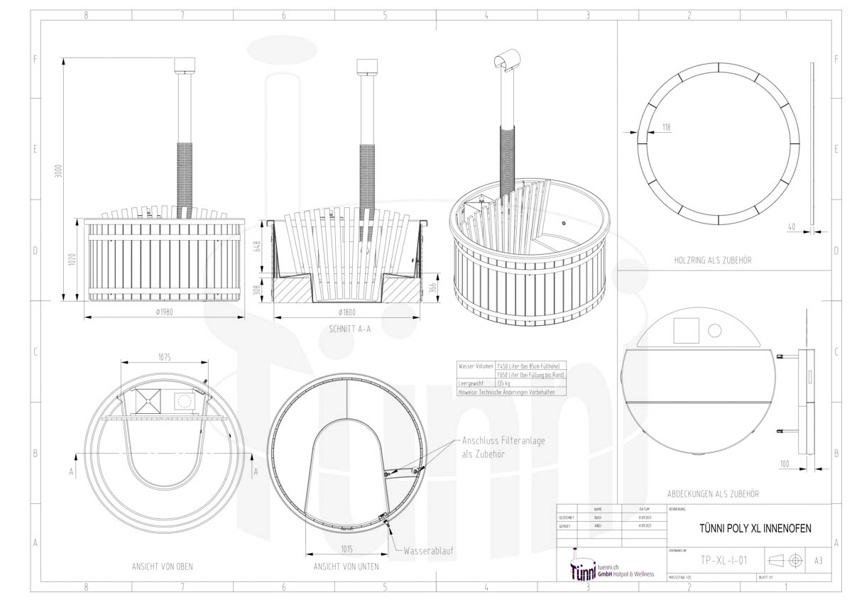 Tuenni Poly XL Innenofen TUENNI POLY XL INNENOFEN