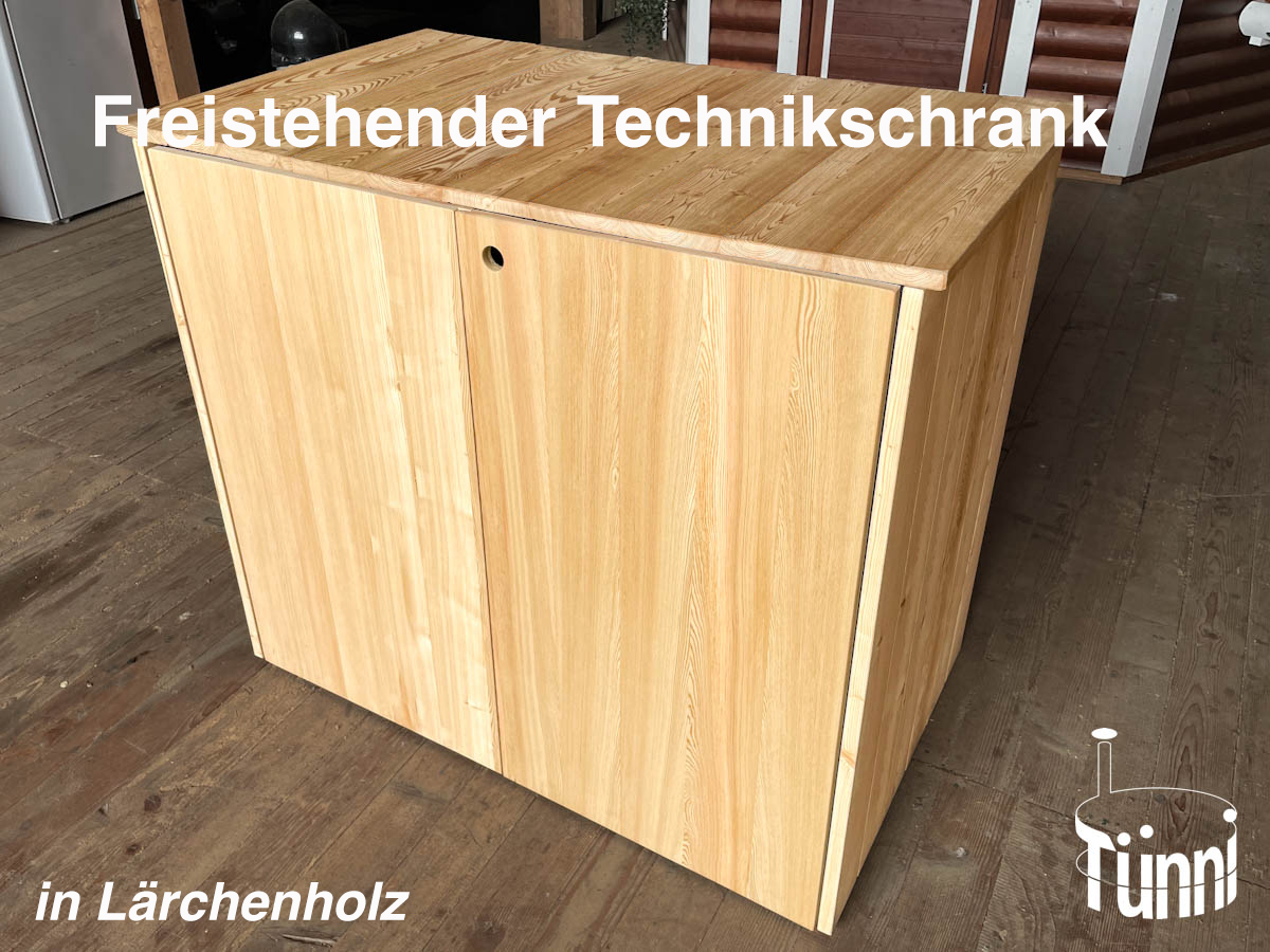 Freistehender Technikschrank