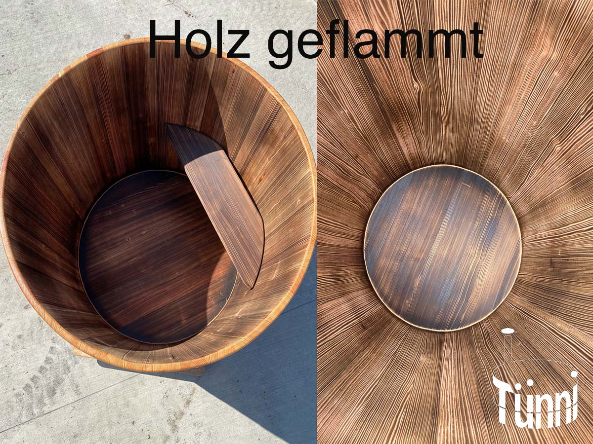 Sauna Kaltwasserbecken Holzarten