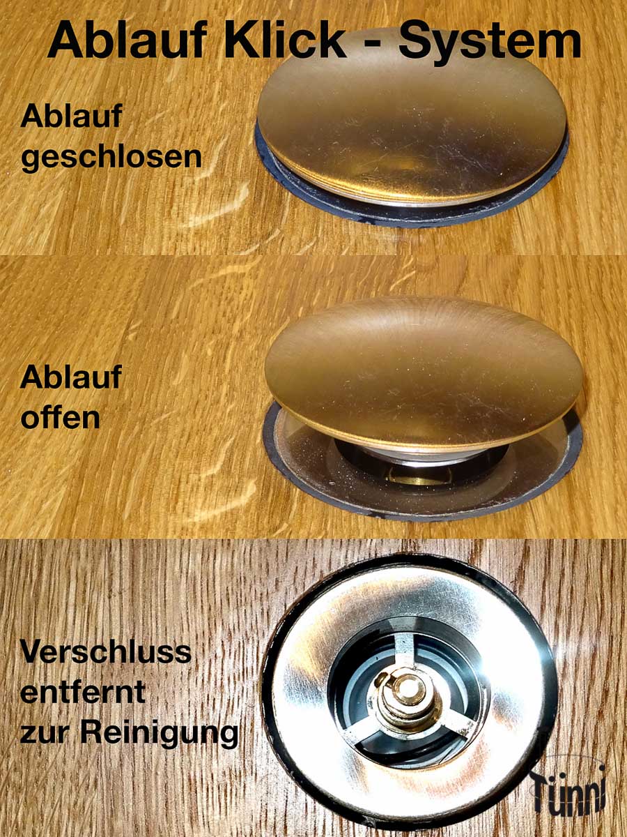 Ofuro Holzbadew Ofuro Holzbadewanne Ablauf- Ventil