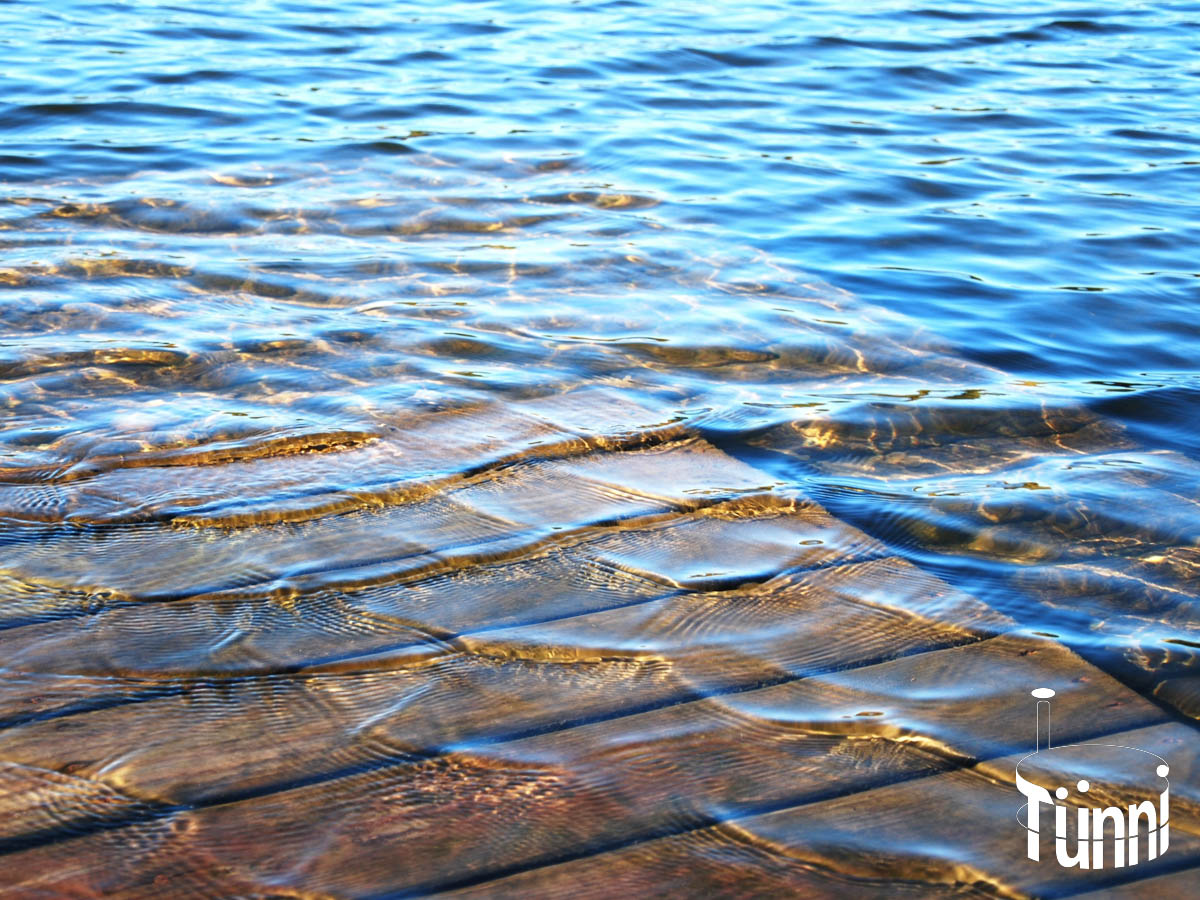 Badefass in den Bergen Badefass in den Bergen