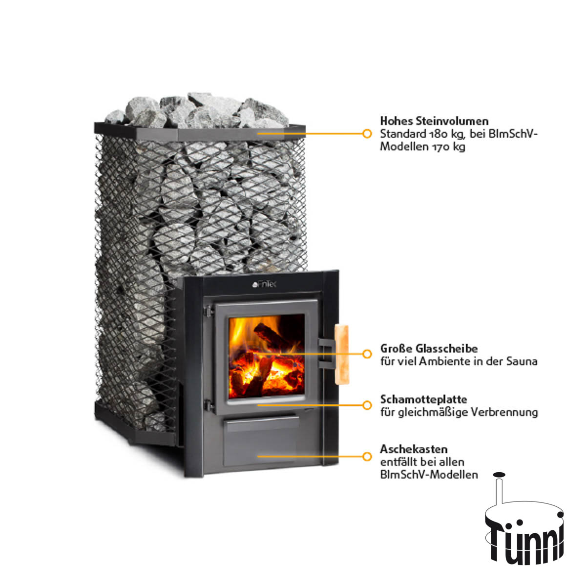 Sauna Ofen ARTHUR (MH)